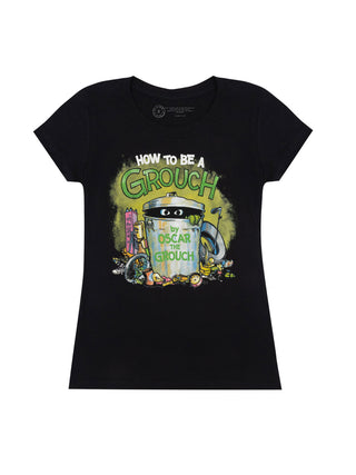 Sesame Street - How to Be a Grouch Women's Crew T-Shirt
