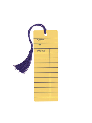 Library Card bookmark