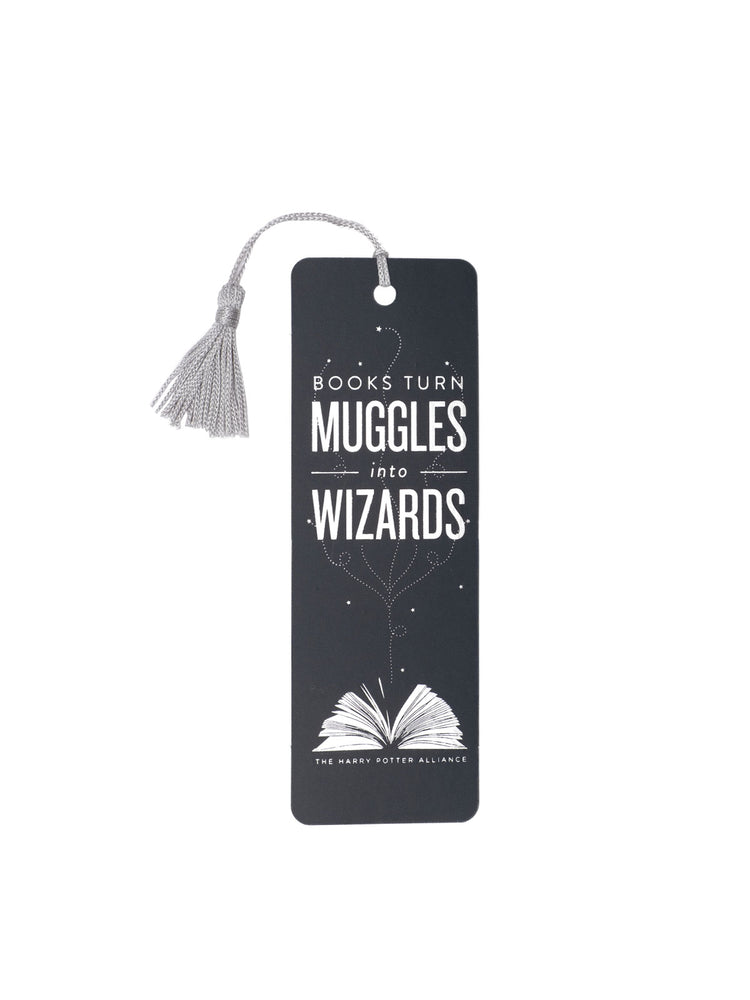 Books Turn Muggles into Wizards bookmark