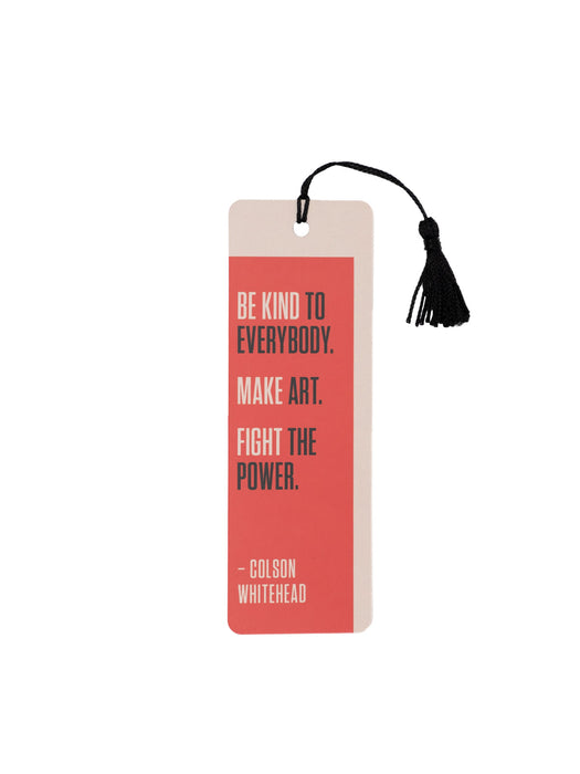 Colson Whitehead - Fight the Power bookmark
