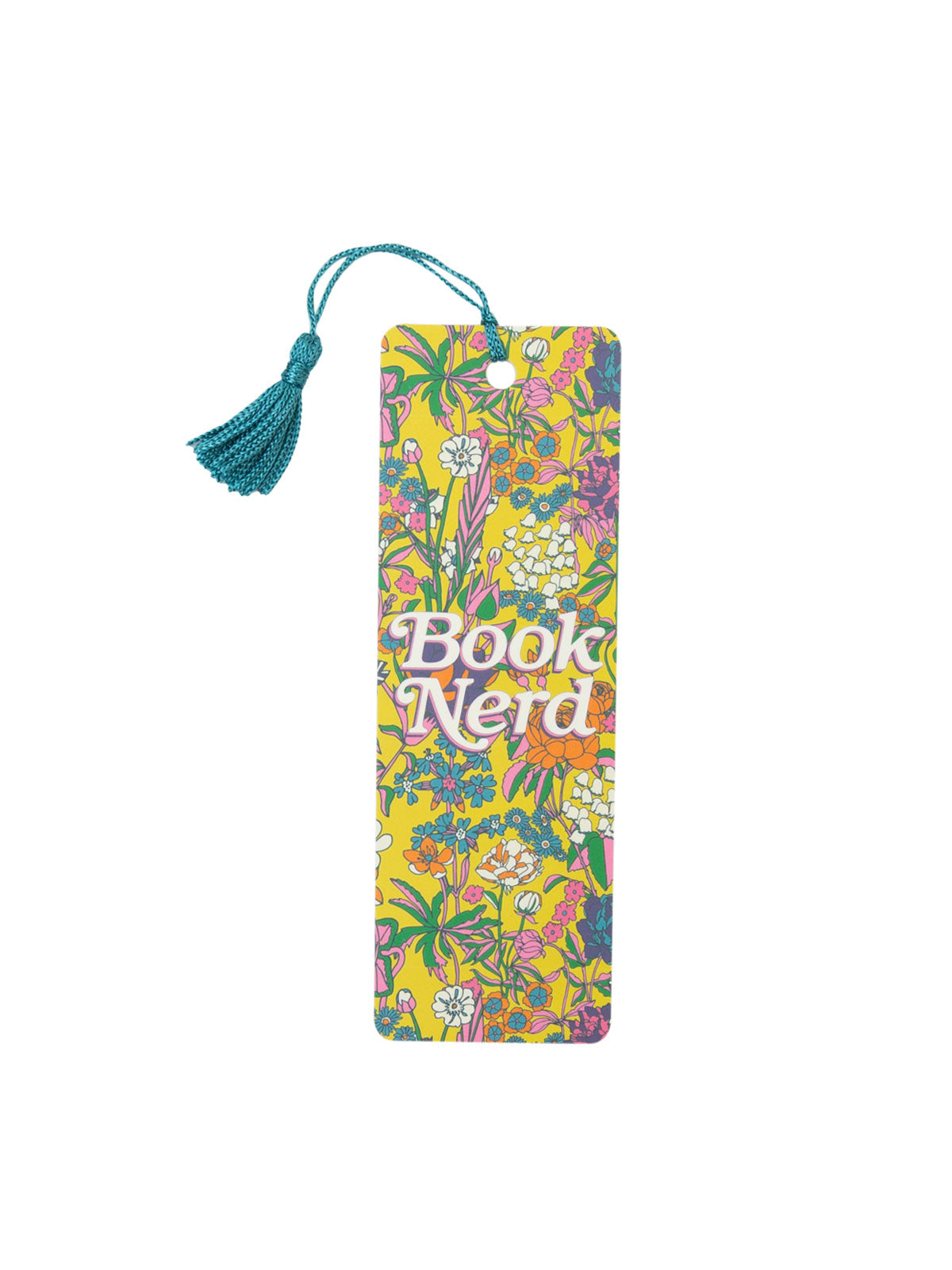 Book Nerd Floral bookmark — Out of Print