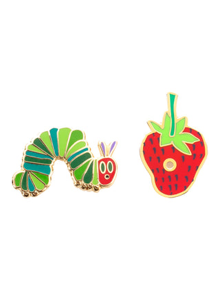 World of Eric Carle The Very Hungry Caterpillar enamel pin set
