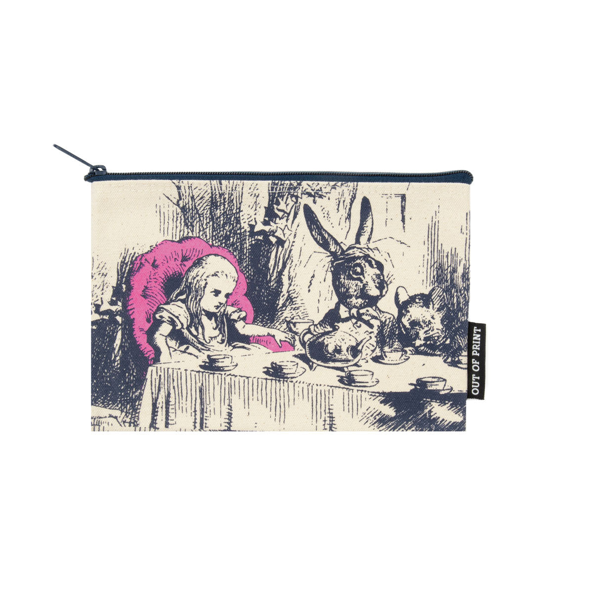 Alice in Wonderland Tote Bag  Illustrated Book Tote - Storiarts