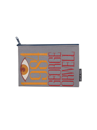 1984 by George Orwell book cover pouch
