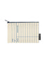 Library Card natural canvas pouch — Out of Print