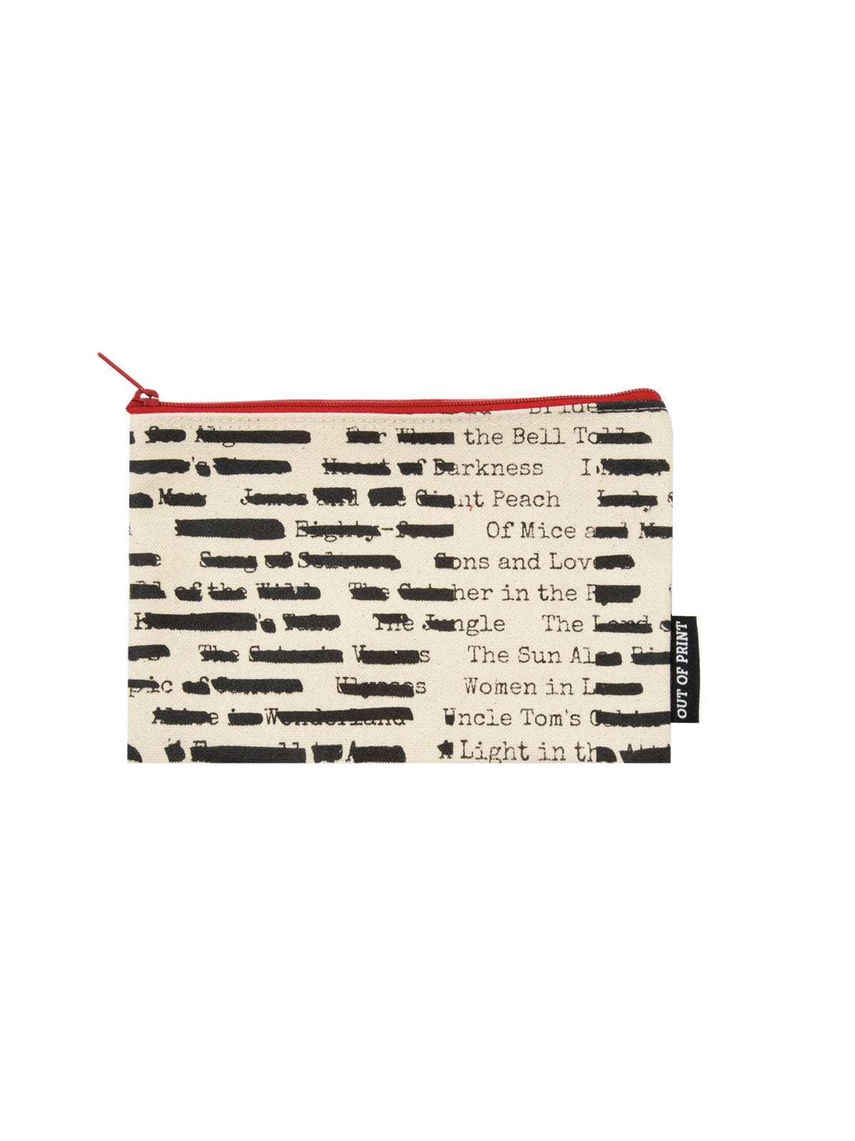 Out of Print Banned Books Pouch