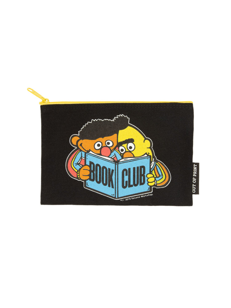 Sesame Street Bert and Ernie Book Club pouch