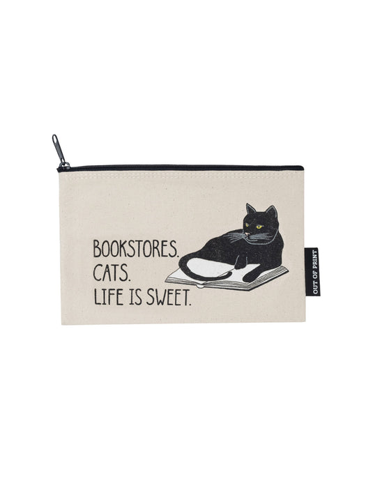 Bookstore Cats pouch