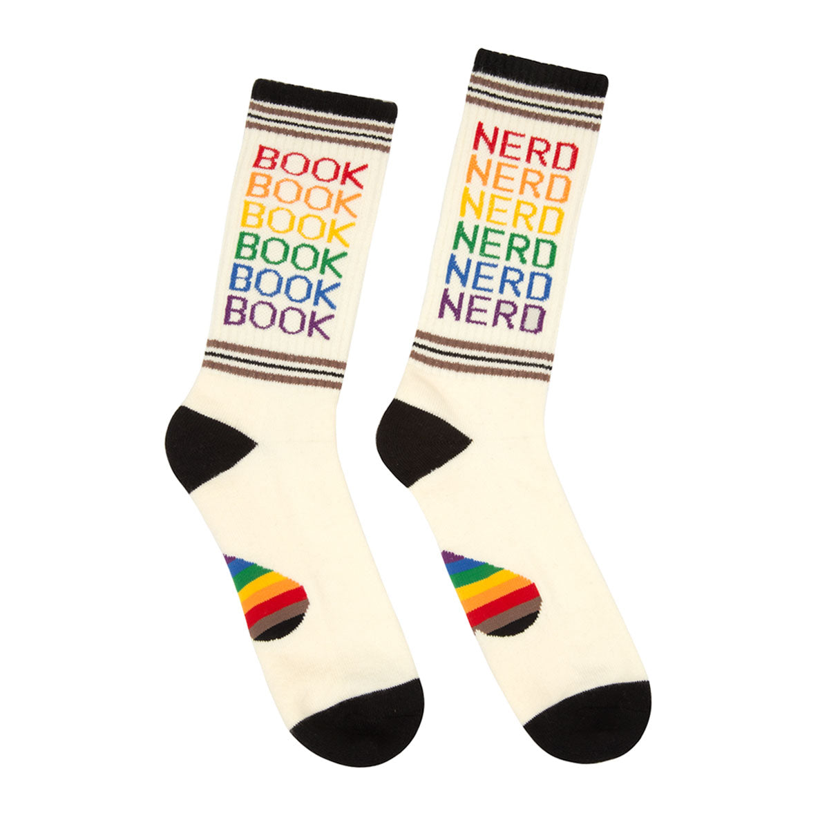 Read Your Socks Off gym socks — Out of Print