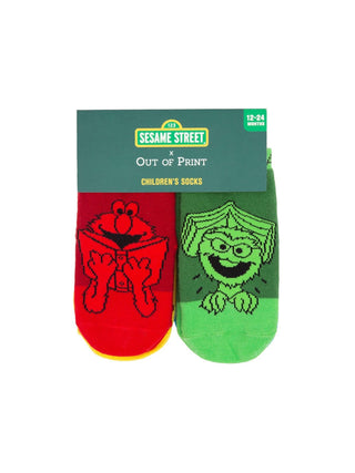 Sesame Street Baby/Toddler Sock 4-pack