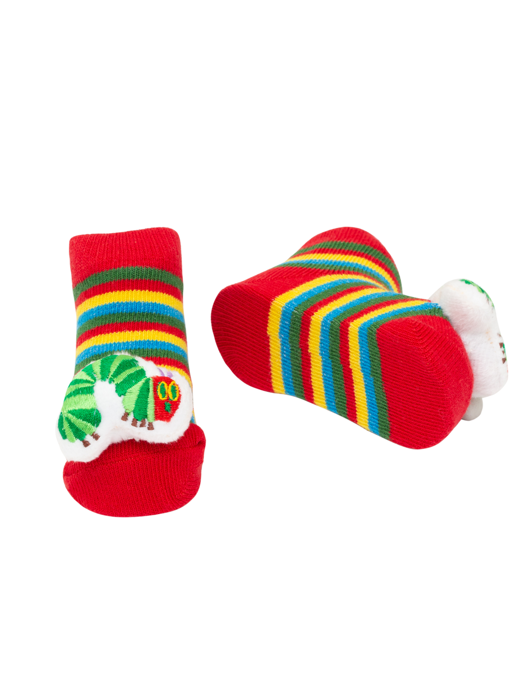 The Very Hungry Caterpillar Baby Rattle Socks (2-pack) — Out of Print