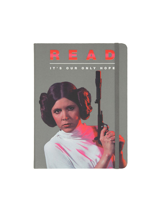 Star Wars Princess Leia READ journal (gray cover)
