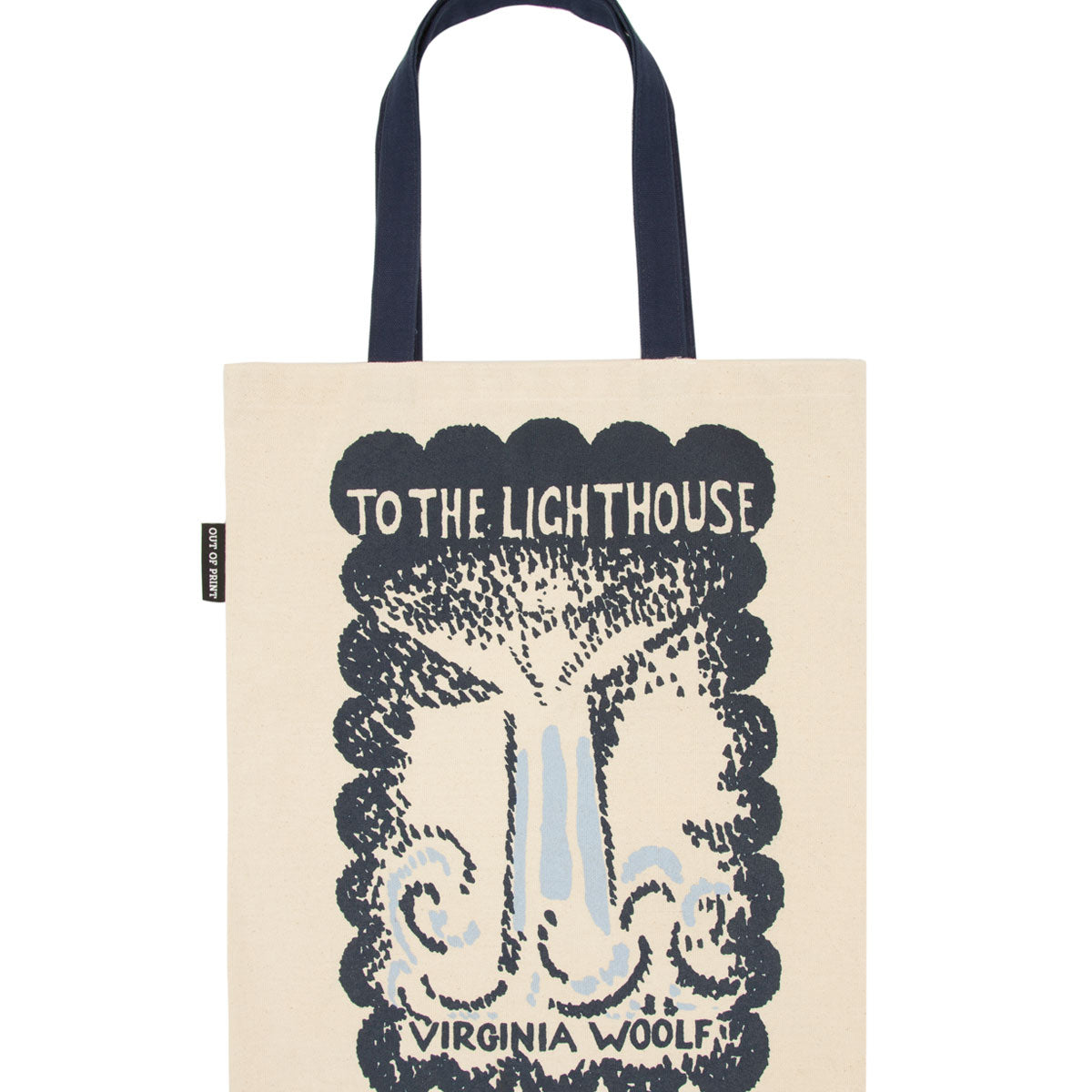 Virginia Woolf literary tote bag — Out of Print
