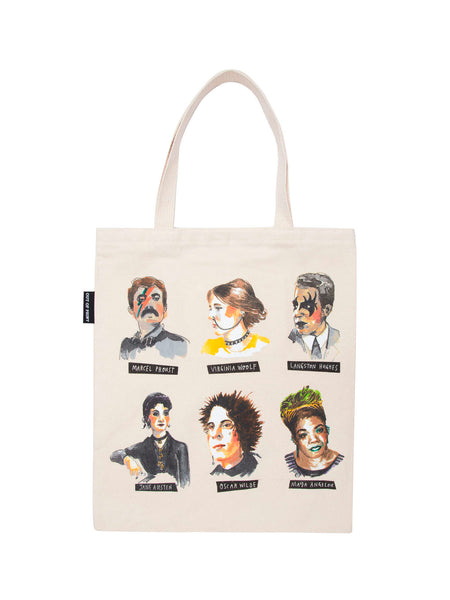 Punk Rock Authors tote bag — Out of Print