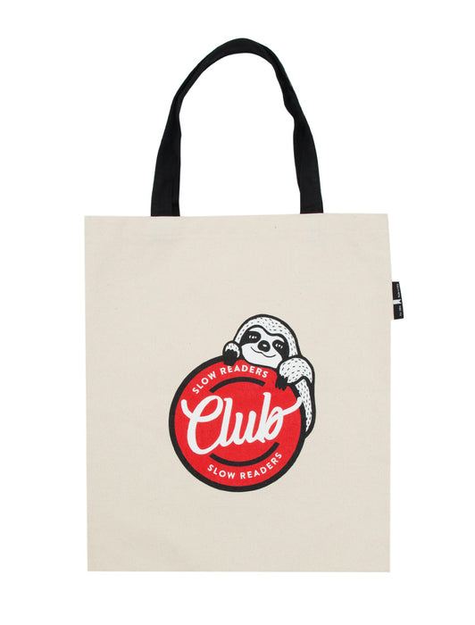 Book Sloth - Let's Hang and Read tote bag