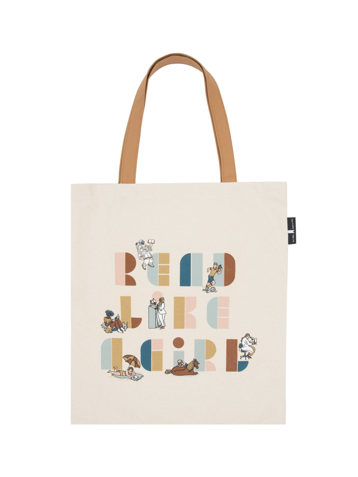 This girl loves her fill in the blank tote bag