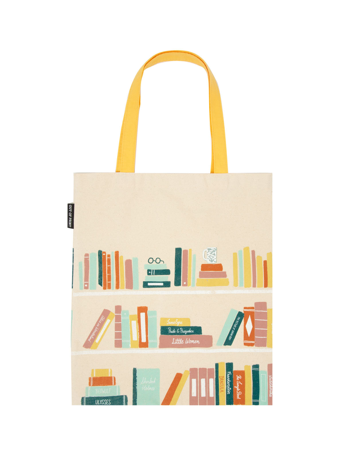 Bookshelf tote bag — Out of Print