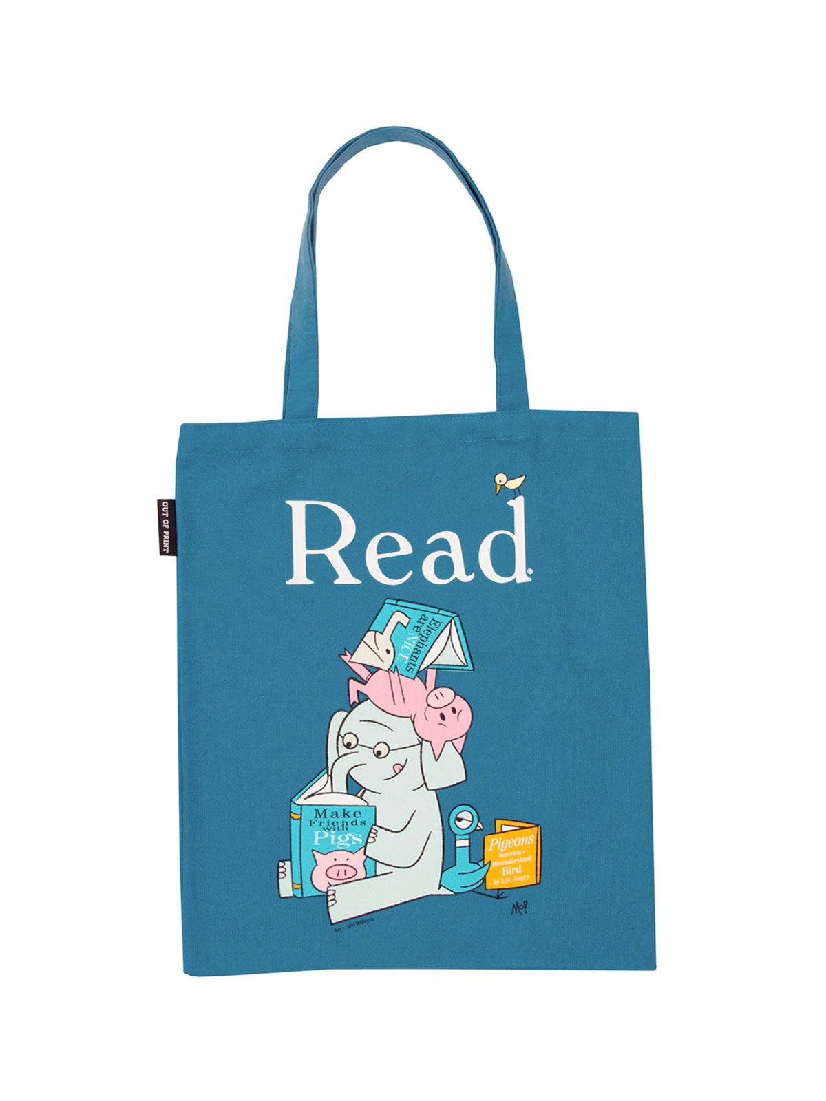 Out of Print Elephant & Piggie Read Tote Bag - Thumbnail 2