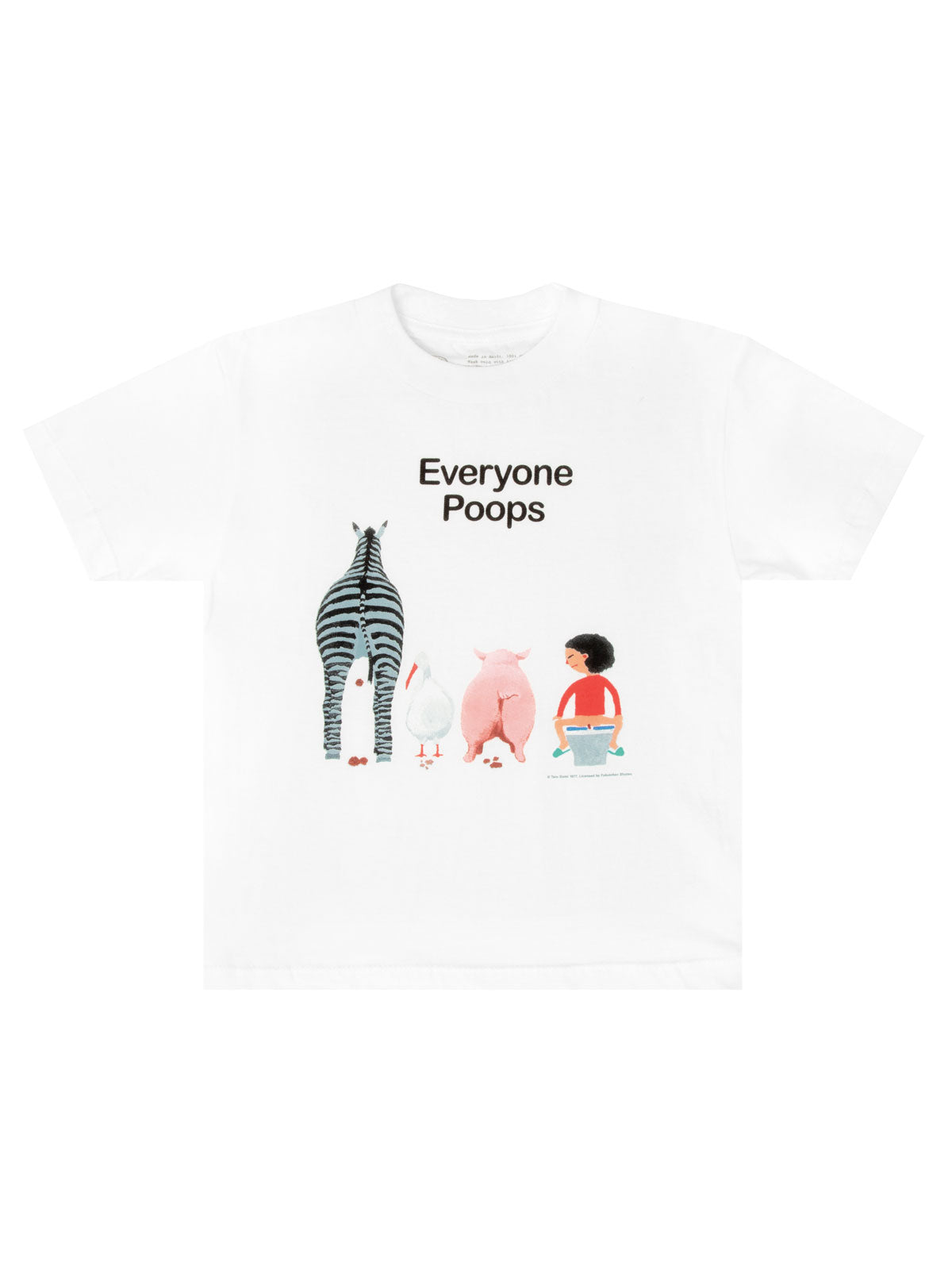 Everyone Poops kids book t-shirt — Out of Print
