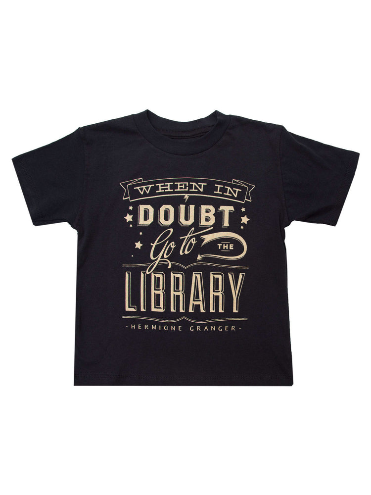 When in Doubt, Go to the Library Kids' T-Shirt