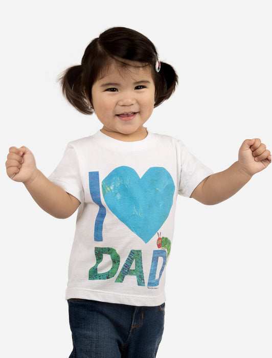World of Eric Carle I Love Dad with The Very Hungry Caterpillar Kids' Tee