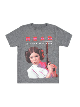 Star Wars Princess Leia READ Kids' T-Shirt