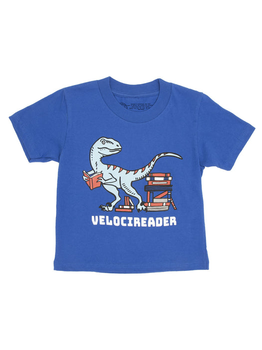 Velocireader kids book t-shirt — Out of Print