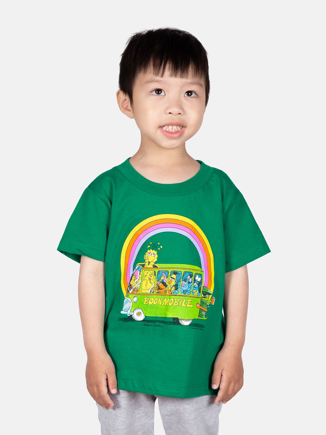 Sesame Street Bookmobile kids' t-shirt — Out of Print