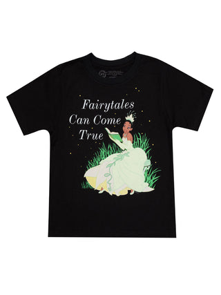 Disney Princess Tiana: Fairytales Can Come True Kids' T-Shirt