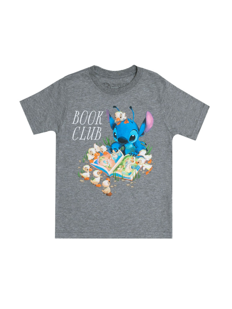 Disney Stitch Book Club Kids' T-Shirt