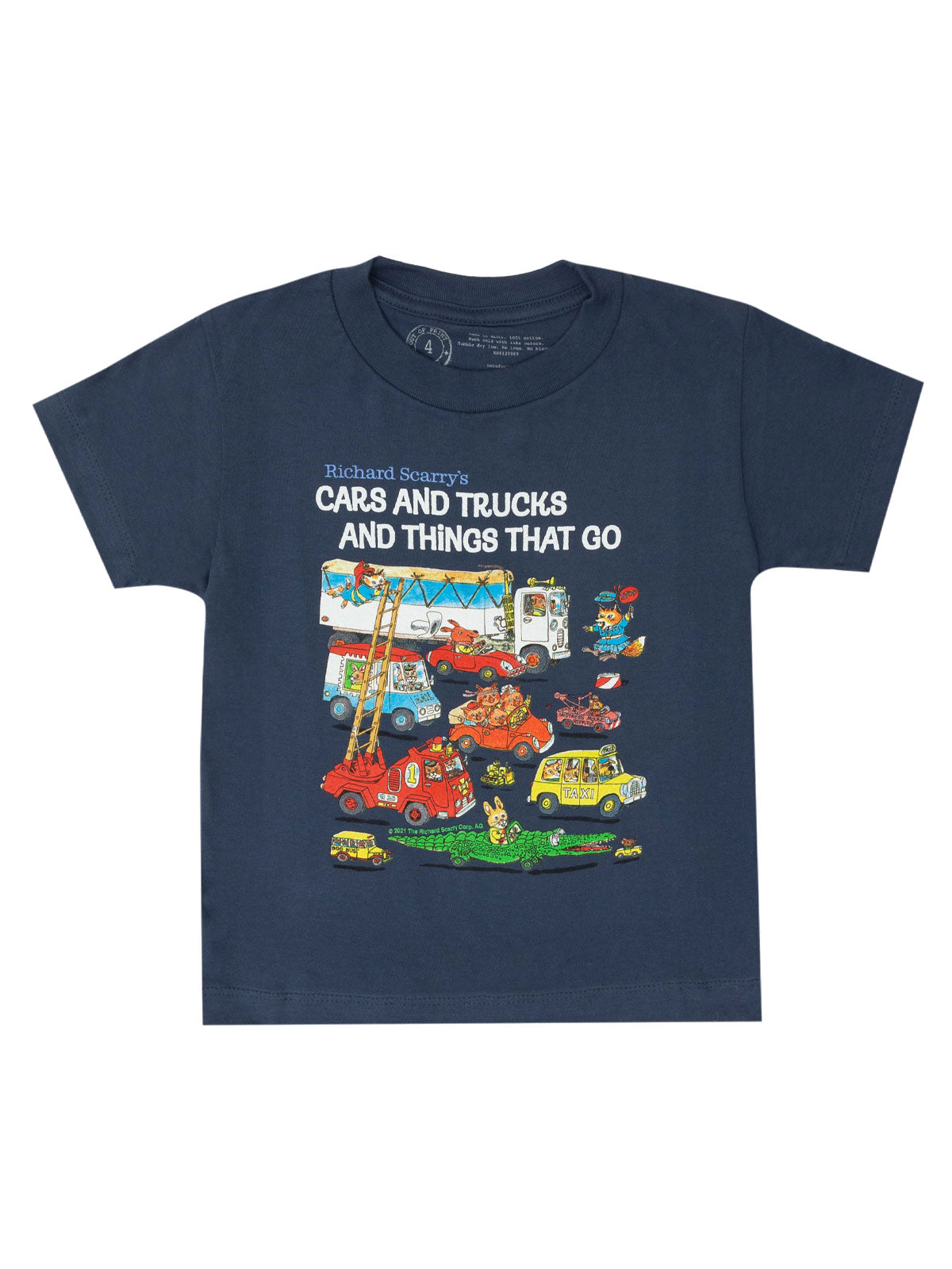 Richard Scarry - Cars and Trucks and Things That Go tote bag — Out of Print