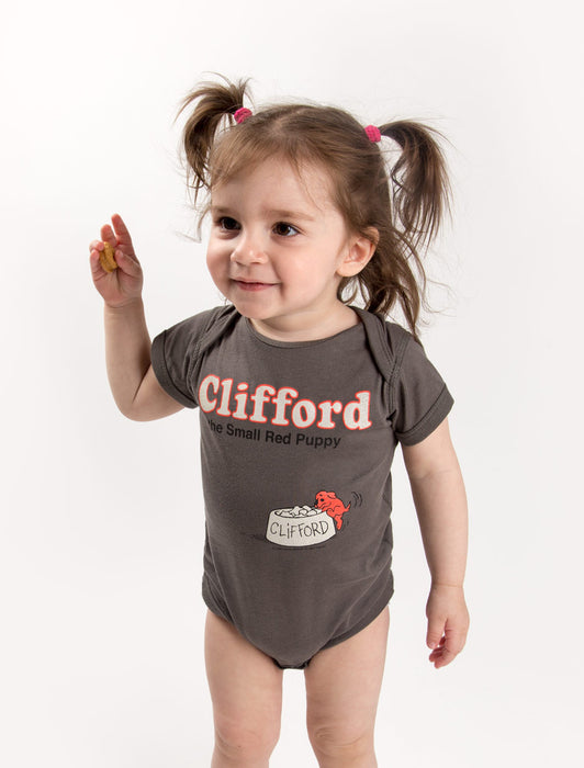Clifford the Small Red Puppy baby bodysuit