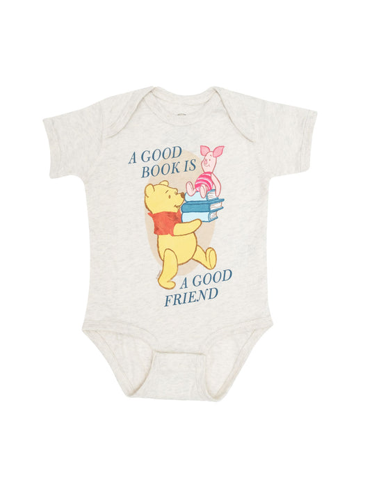 Disney Winnie the Pooh - A Good Book is a Good Friend baby bodysuit